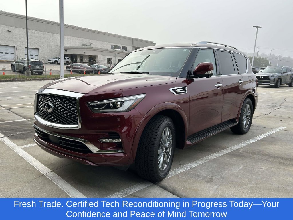 Used 2021 INFINITI QX80 Luxe w/ Cargo Package RWD image 3