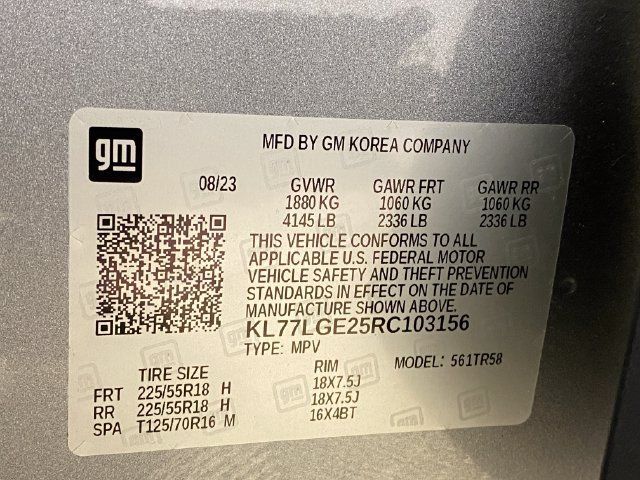 Certified 2024 Chevrolet Trax RS FWD image 32