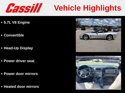 Used 2001 Chevrolet Corvette Convertible w/ Preferred Equipment Group2 RWD image 6