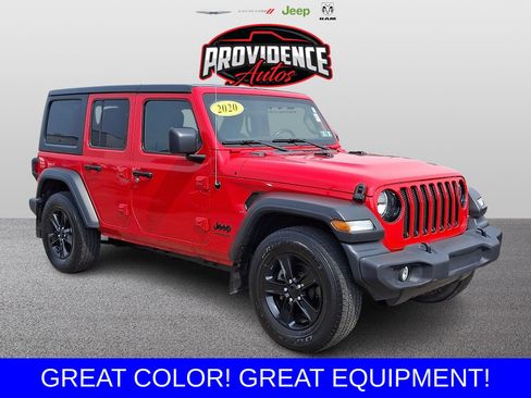 Used 2020 Jeep Wrangler Unlimited Sport AWD/4WD image 1