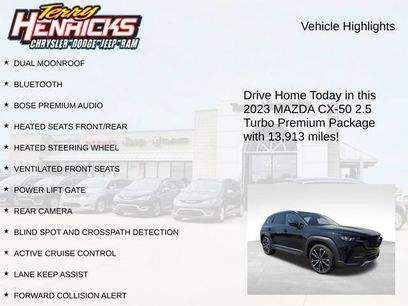 Used 2023 MAZDA CX-50 AWD 2.5 Turbo w/ Premium Pkg