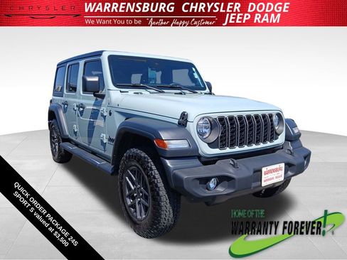 Used 2024 Jeep Wrangler Sport S AWD/4WD image 1