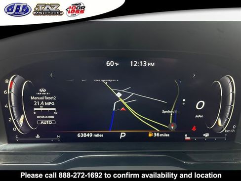 Used 2022 INFINITI QX60 Sensory w/ Cargo Package AWD/4WD image 19