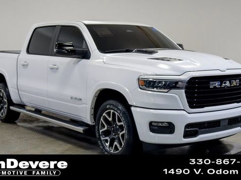 Used 2025 RAM 1500 Laramie w/ Sport Appearance Package image 1
