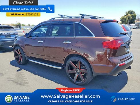 Used 2010 Acura MDX w/ Advance Package AWD/4WD image 3