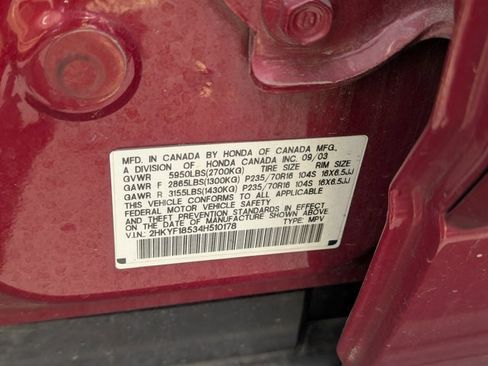 Used 2004 Honda Pilot EX image 10