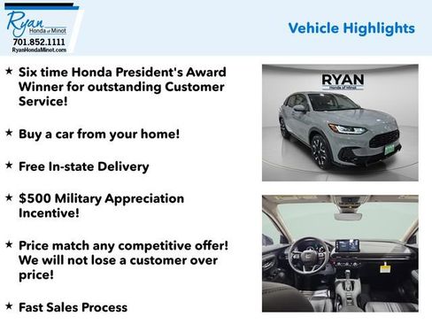 New 2026 Honda HR-V EX-L image 2