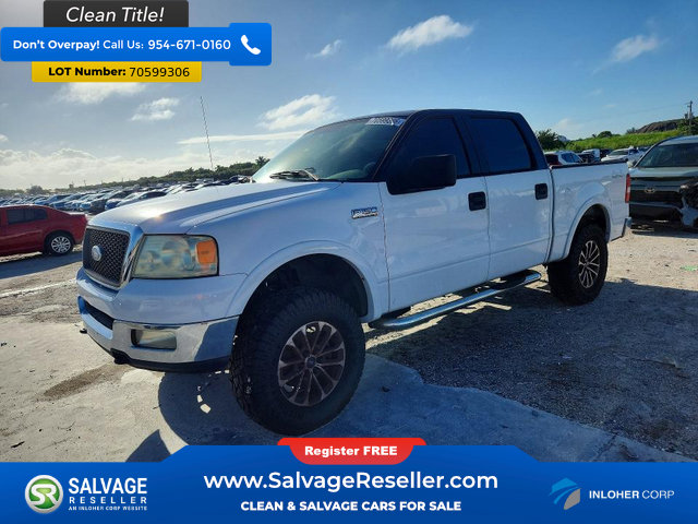 Used 2005 Ford F150 4x4 SuperCrew image 1