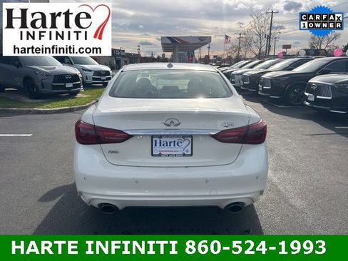 Certified 2022 INFINITI Q50 Luxe w/ Cargo Package image 6