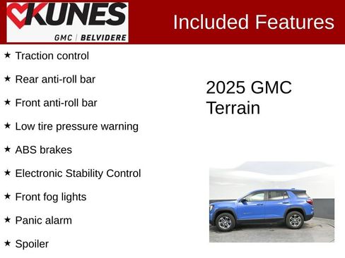 Used 2025 GMC Terrain Elevation AWD/4WD image 3