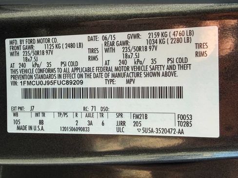 Used 2015 Ford Escape Titanium FWD image 27