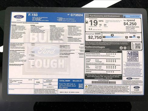 New 2025 Ford F150 XLT w/ Equipment Group 302A MID image 21