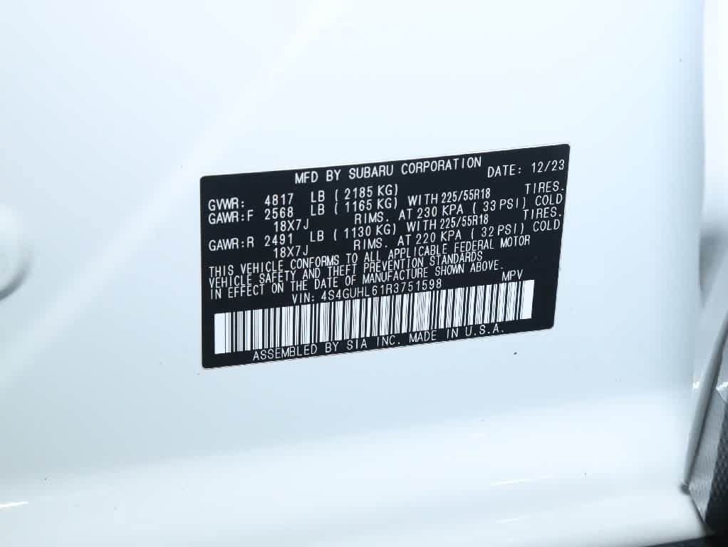 Used 2024 Subaru Crosstrek 2.5i Limited w/ Crosstrek Mirror Package AWD/4WD image 19