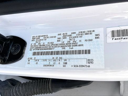 Used 2022 Ford F150 XLT w/ Equipment Group 301A Mid AWD/4WD image 16