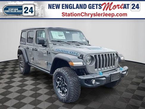 Used 2023 Jeep Wrangler Unlimited Rubicon 4xe w/ Steel Bumper Group AWD/4WD image 1