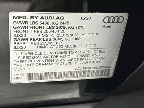 Used 2020 Audi Q5 2.0T Titanium Premium Plus w/ Premium Plus Package AWD/4WD image 37