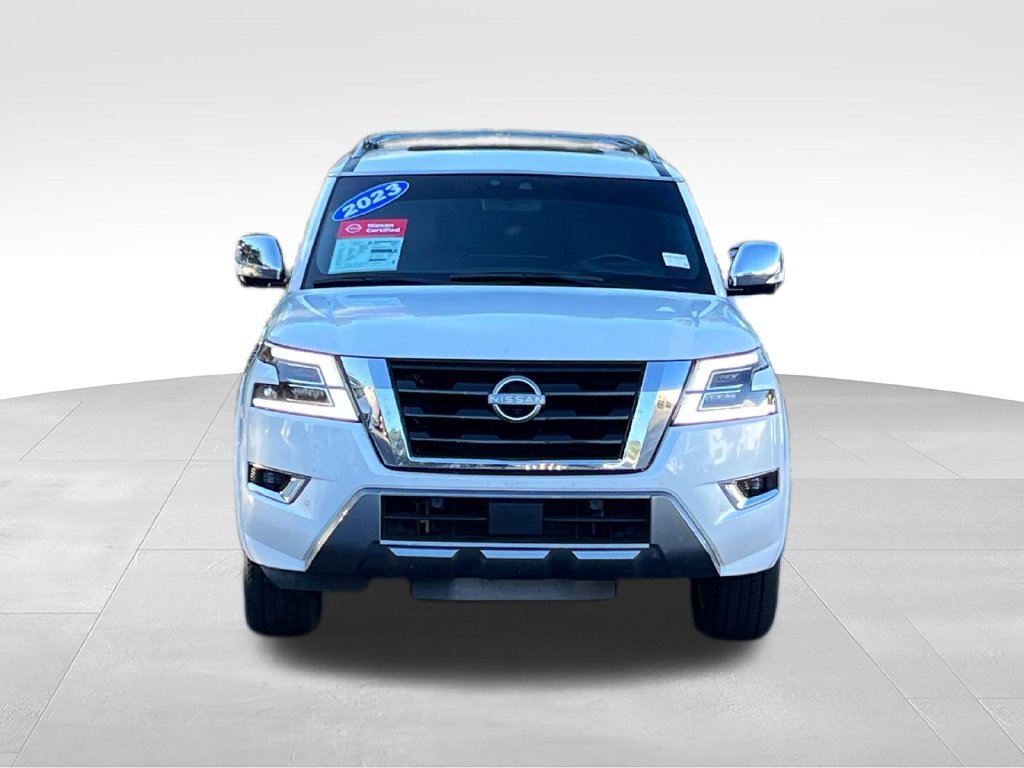 Certified 2023 Nissan Armada Platinum w/ Captain's Chairs Package RWD image 2
