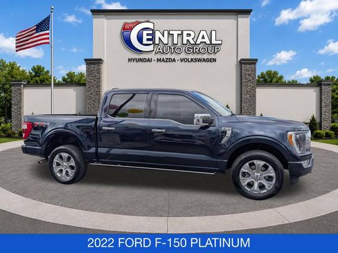 Used 2022 Ford F150 Platinum w/ Trailer Tow Package AWD/4WD image 9