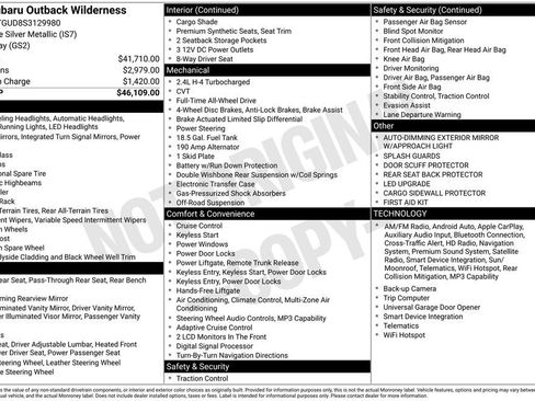Used 2025 Subaru Outback Wilderness image 3
