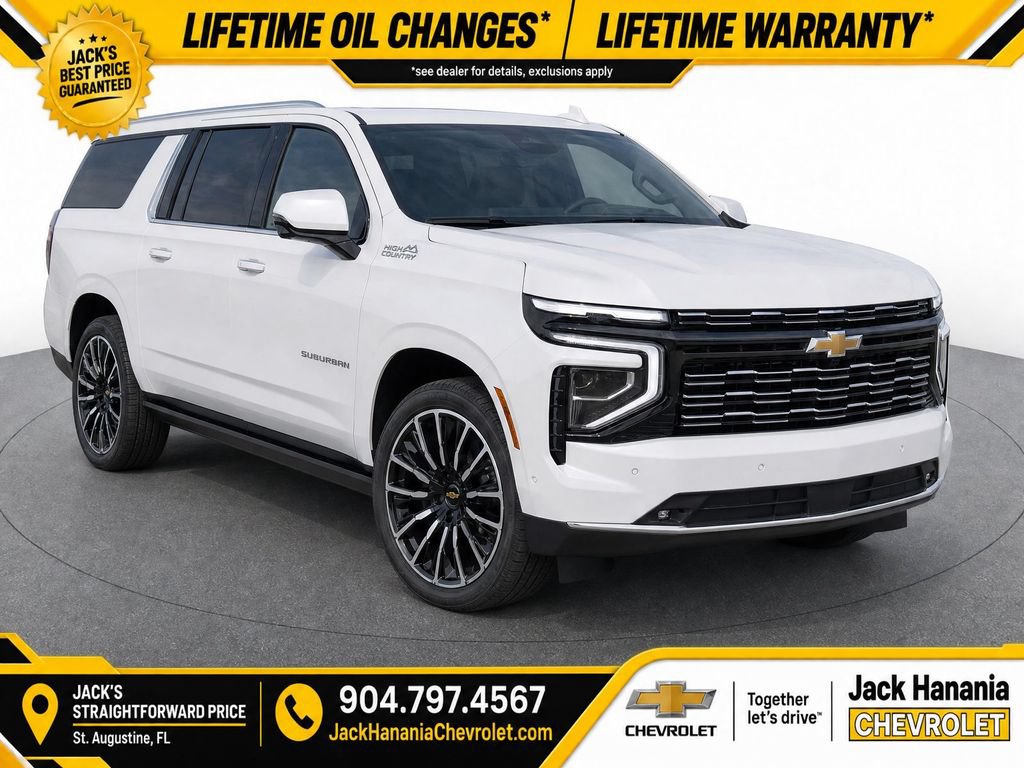 New 2026 Chevrolet Suburban High Country AWD/4WD image 1