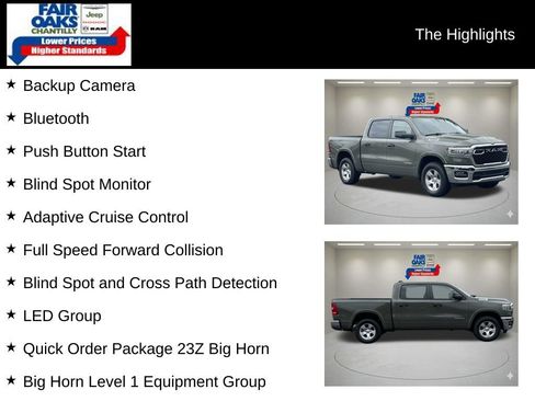 Used 2026 RAM 1500 Big Horn AWD/4WD image 2