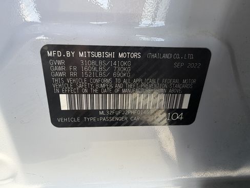 Used 2023 Mitsubishi Mirage G4 ES FWD image 47