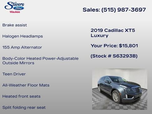 Used 2019 Cadillac XT5 Luxury AWD/4WD image 22