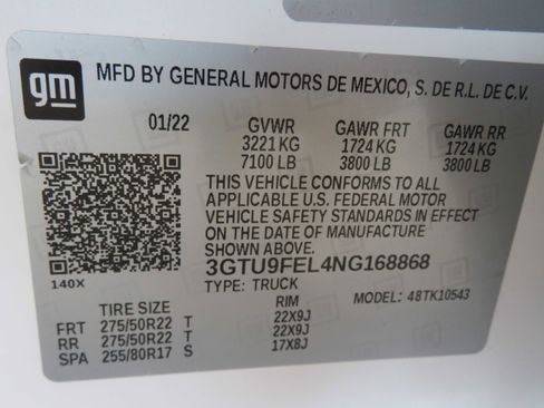 Used 2022 GMC Sierra 1500 Denali w/ Denali Premium Package image 90