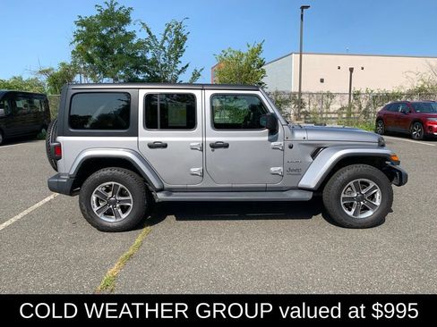 Used 2020 Jeep Wrangler Unlimited Sahara w/ Cold Weather Group AWD/4WD image 2