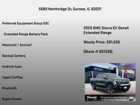 New 2025 GMC Sierra EV Denali image 7