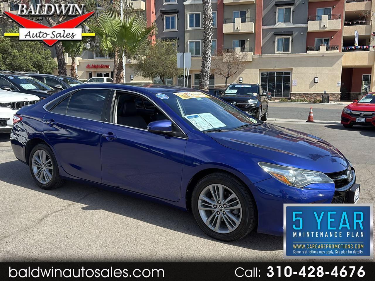 Used 2016 Toyota Camry SE FWD image 1