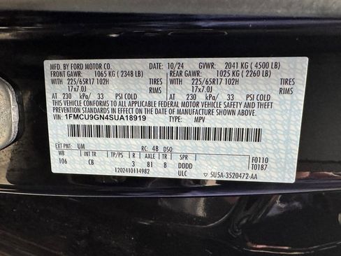 Certified 2025 Ford Escape Active w/ Cold Weather Package image 29