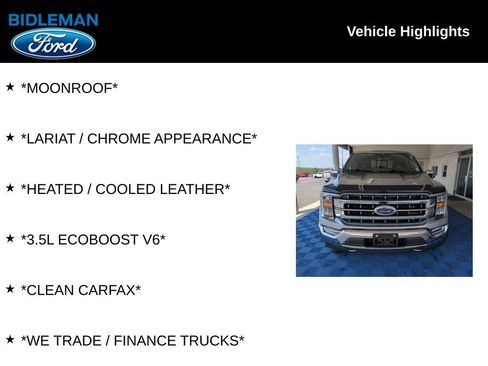 Used 2023 Ford F150 Lariat AWD/4WD image 10