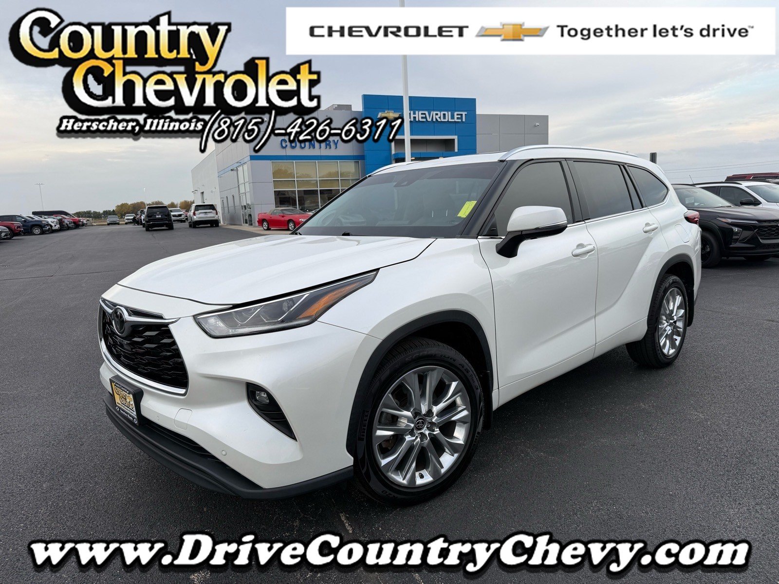 Used 2021 Toyota Highlander Limited AWD/4WD image 1