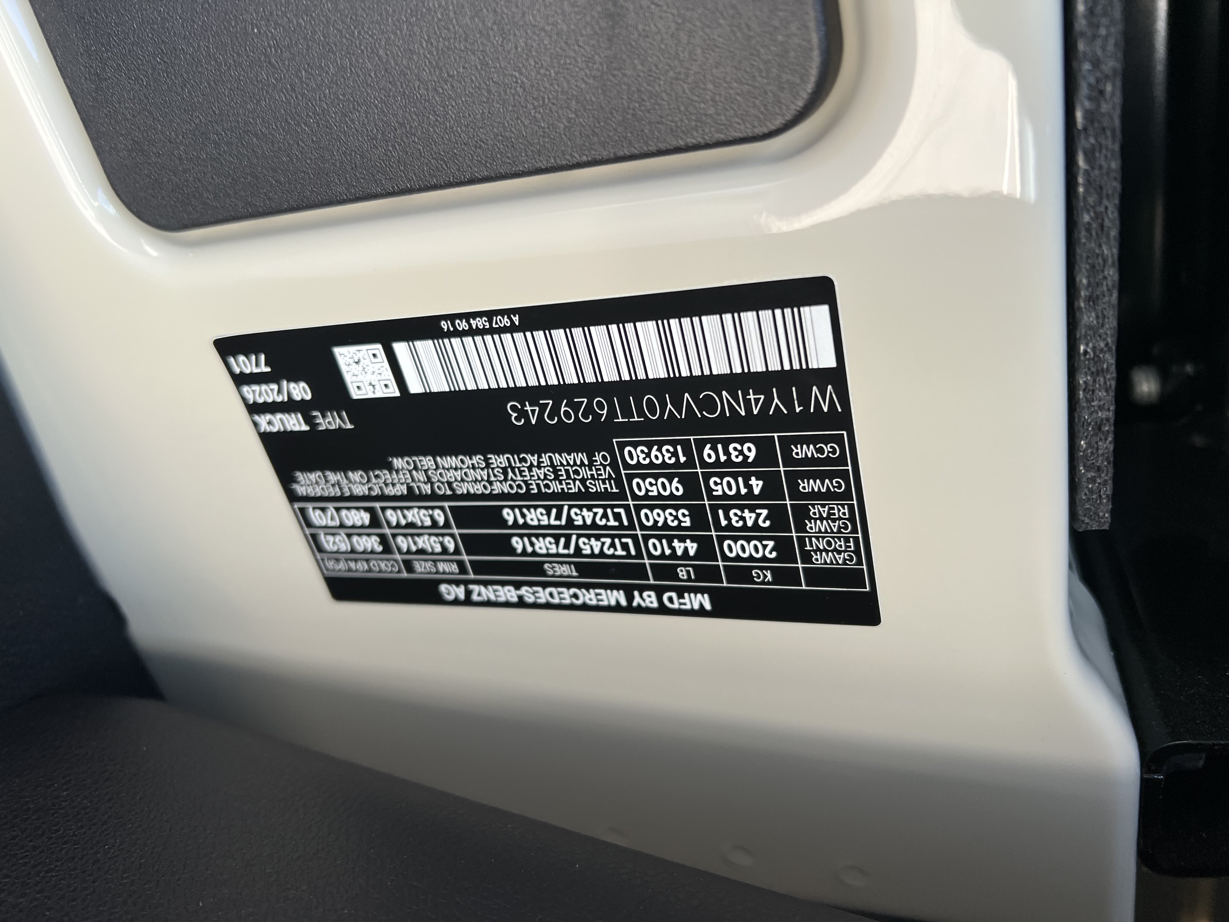 New 2026 Mercedes-Benz Sprinter 2500 image 31