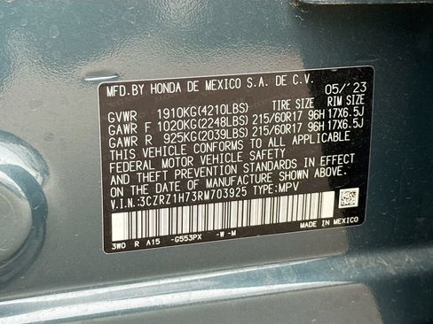 Used 2024 Honda HR-V EX-L image 31