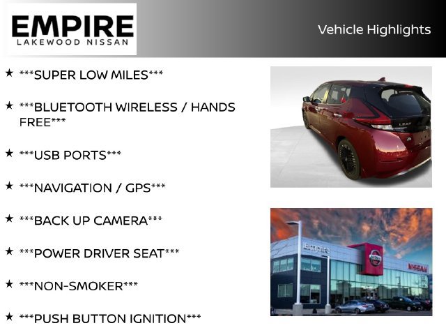 Used 2025 Nissan Leaf SV Plus FWD image 2