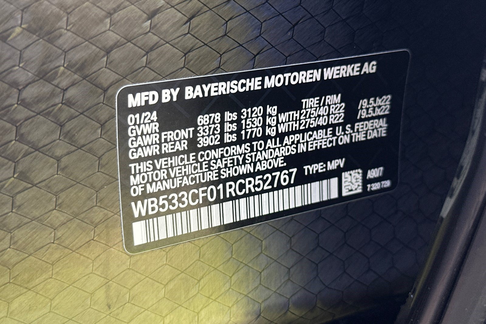 Certified 2024 BMW iX M60 AWD/4WD image 41