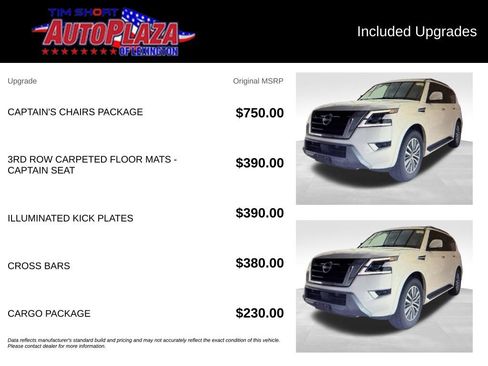 Used 2023 Nissan Armada SL w/ Captain's Chairs Package AWD/4WD image 14