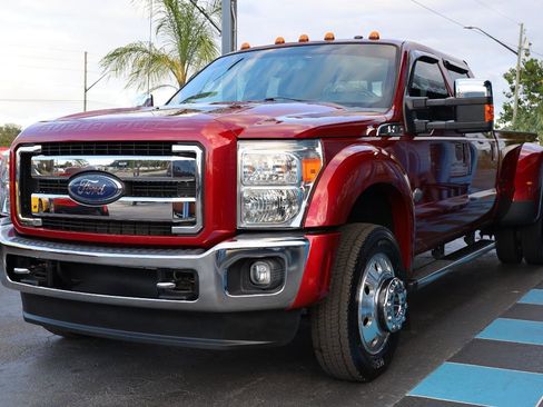 Used 2015 Ford F450 King Ranch w/ Camper Package AWD/4WD image 2