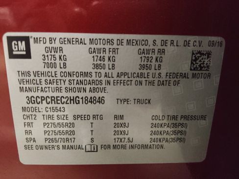 Used 2017 Chevrolet Silverado 1500 LT w/ All Star Edition RWD image 33