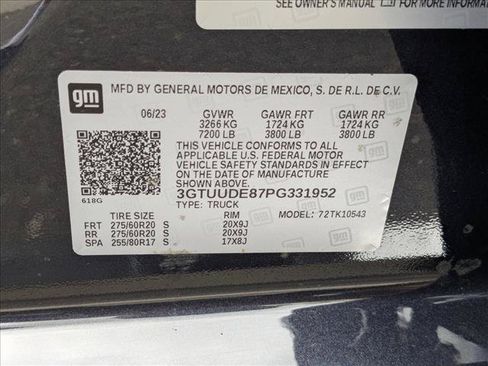 Used 2023 GMC Sierra 1500 SLT w/ SLT Premium Package AWD/4WD image 23