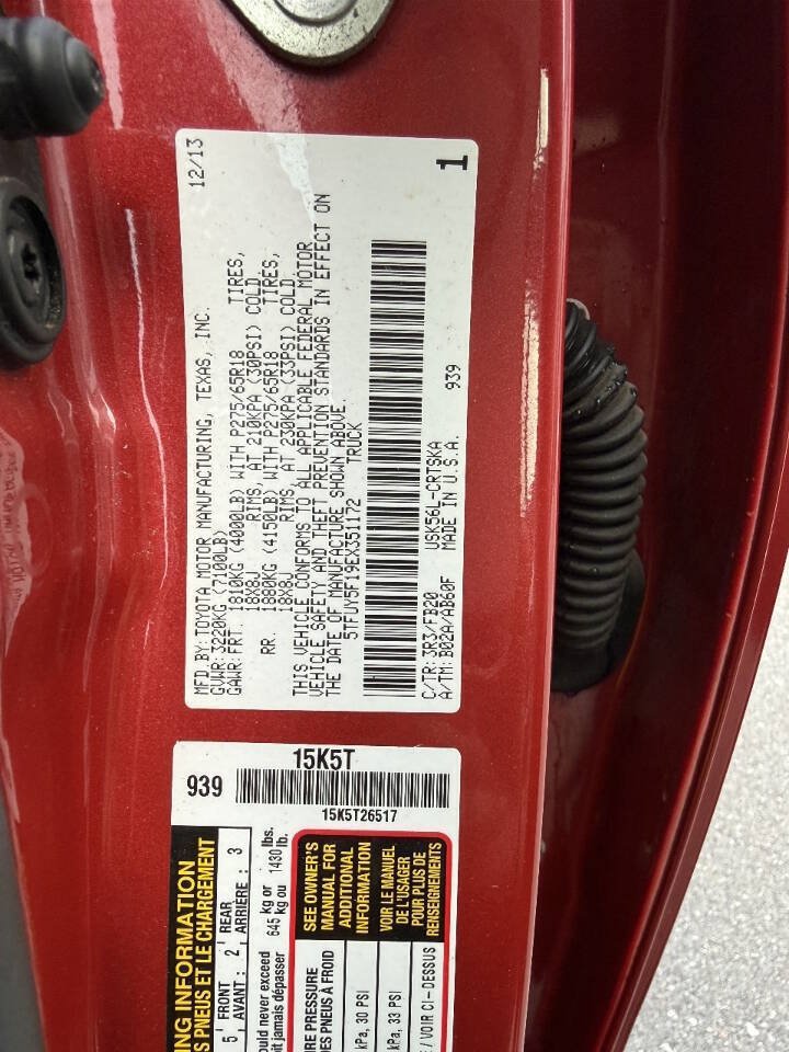 Used 2014 Toyota Tundra SR5 w/ TRD Off Road Package AWD/4WD image 23