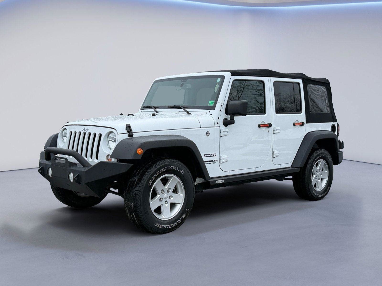 Used 2017 Jeep Wrangler Unlimited Sport w/ Quick Order Package 24S AWD/4WD image 7