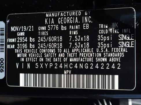 Used 2022 Kia Telluride LX FWD image 39
