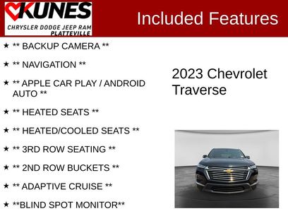 Used 2023 Chevrolet Traverse Premier