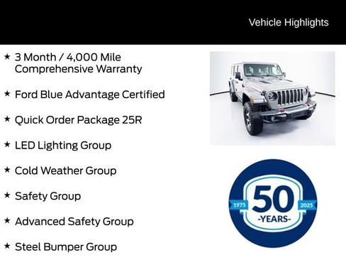 Used 2022 Jeep Wrangler Unlimited Rubicon w/ Steel Bumper Group image 6