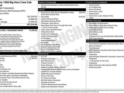 Used 2024 RAM 1500 Big Horn RWD image 7