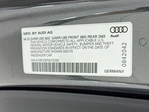 Certified 2023 Audi A7 3.0T Prestige w/ S Line Black Optic Package AWD/4WD image 34