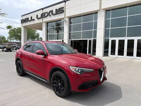 Used 2019 Alfa Romeo Stelvio Ti Sport w/ Quick Order Package 22S Sport AWD/4WD image 1